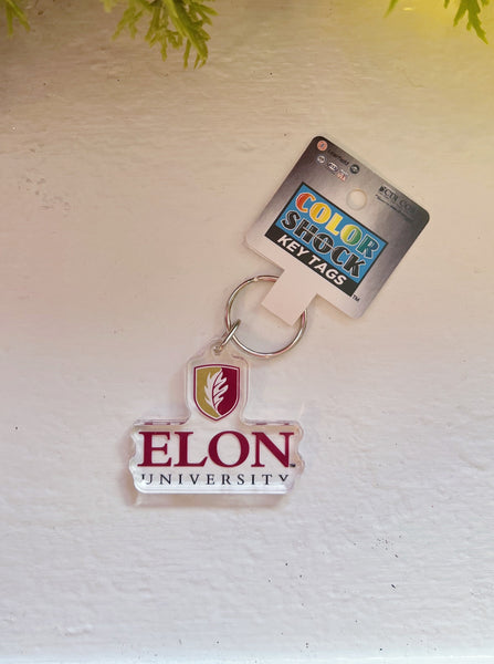 Acrylic Elon Keychains