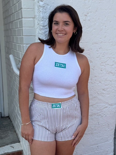 Sorority Patch Shorts