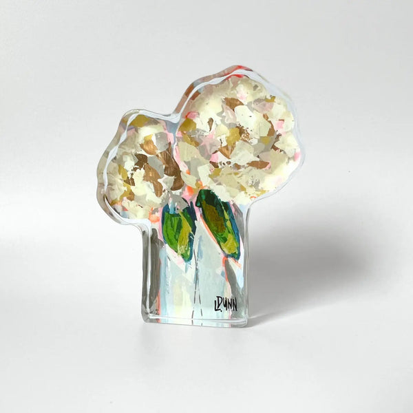 LD Two Hydrangeas Block