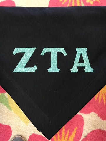 Sweatshirt Blanket with Greek Vinyl Letters