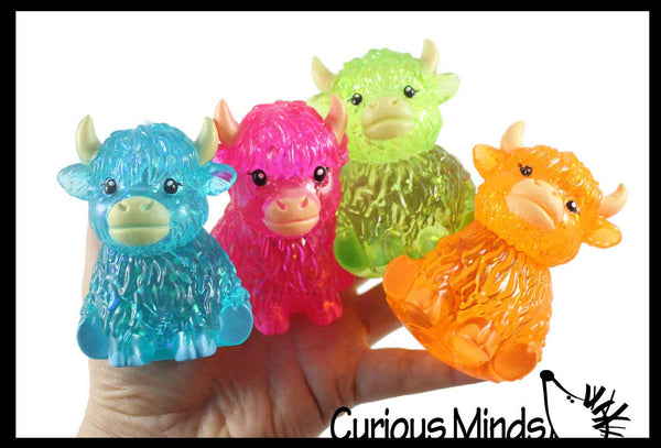 Highland Cow Squishy Stress Toy