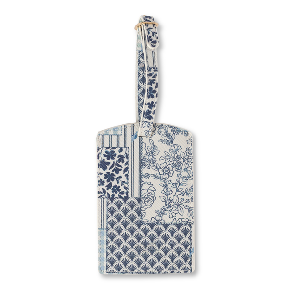 Coastal Patchwork Luggage Tag