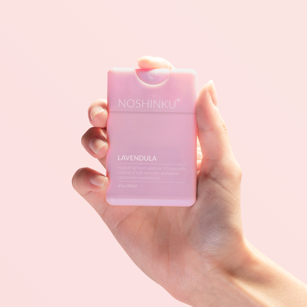 Noshinku Refillable Lavender Ultra-Moisturizing Pocket Hand Sanitizer