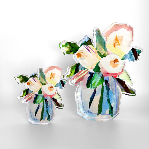 Garden Jar Floral Acrylic