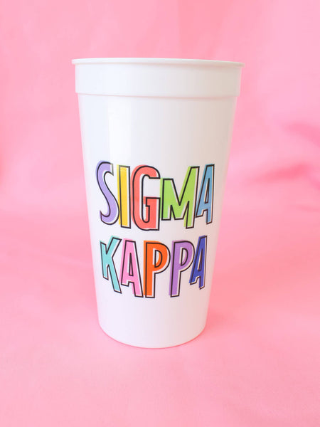 Bring On the Fun Sorority Stadium Cup