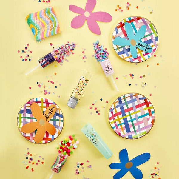 Thimblepress x Slant Flat Champagne Glass - Happy Day