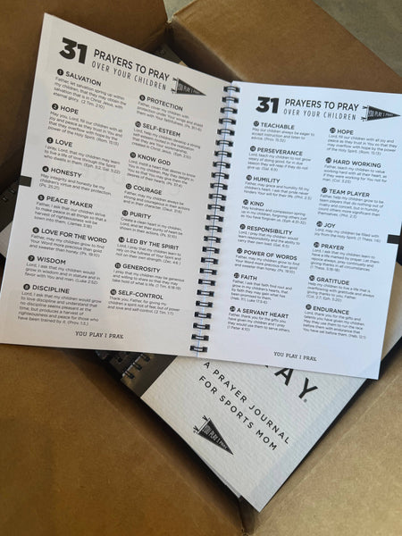 You Play I Pray™ Sports Mom Prayer Journal