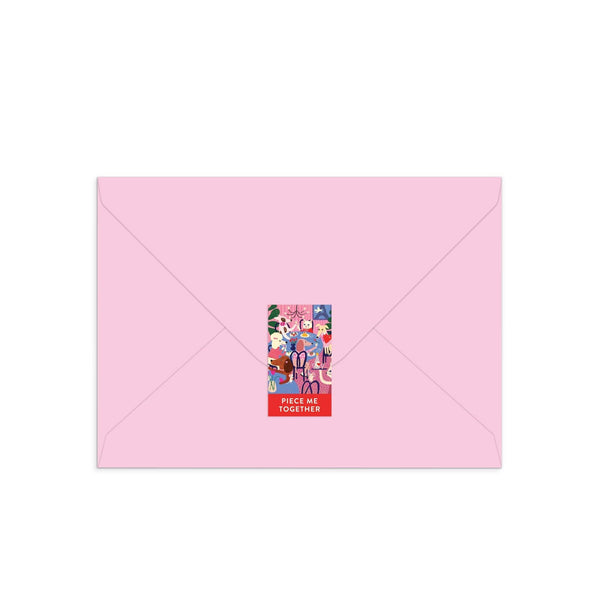 Paws for Love Greeting Card Puzzle