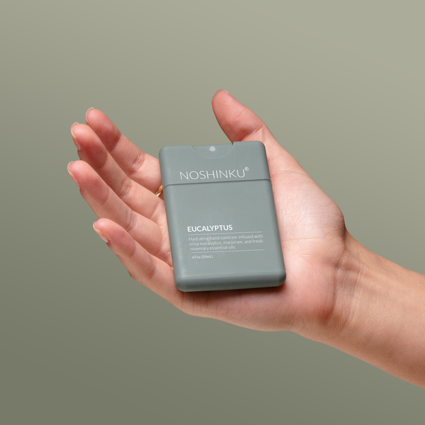 Noshinku Refillable Eucalyptus Moisturizing Pocket Hand Sanitizer
