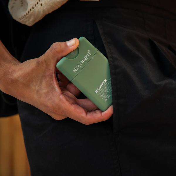 Noshinku Refillable Eucalyptus Moisturizing Pocket Hand Sanitizer