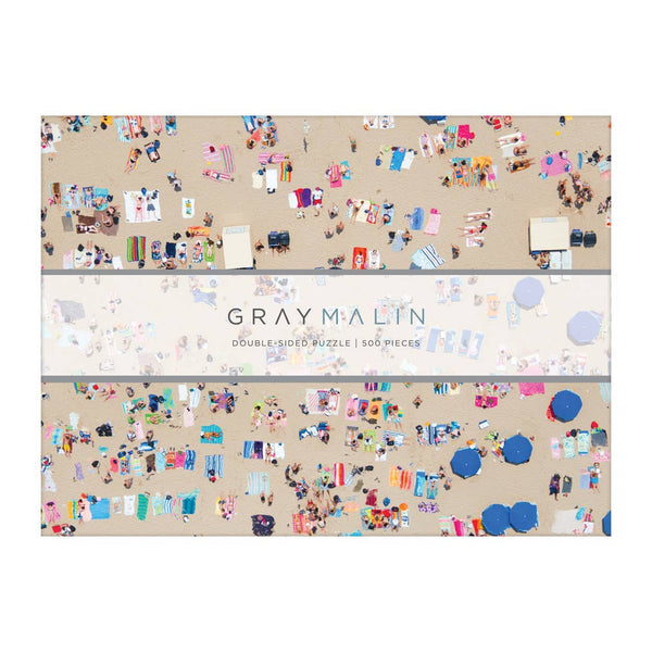Gray Malin The Beach Double-Sided 500 Piece Puzzle