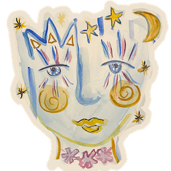 Sorority & Greek FANCY SISTER Decal