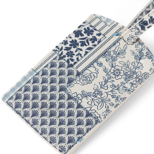 Coastal Patchwork Luggage Tag