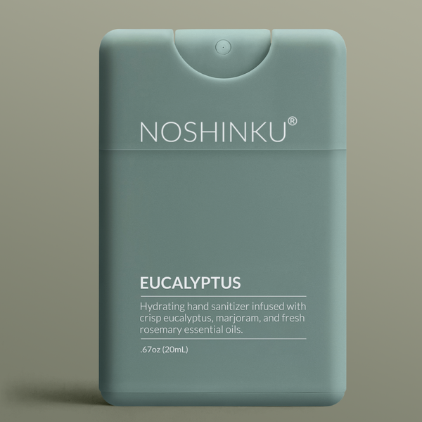 Noshinku Refillable Eucalyptus Moisturizing Pocket Hand Sanitizer