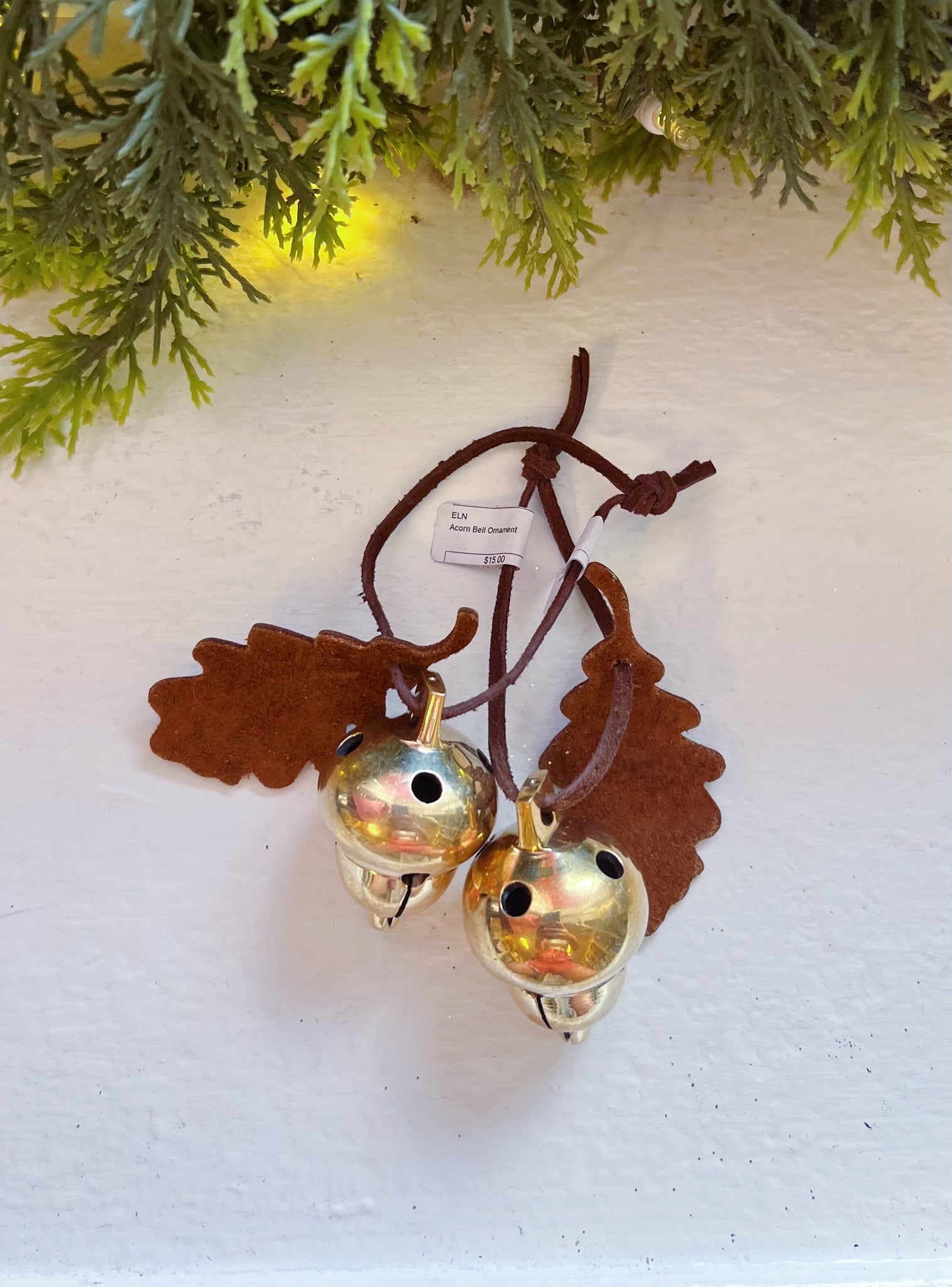 Acorn Bell Ornament