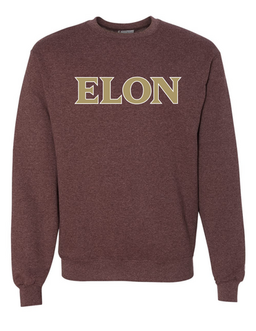 Elon Maroon Sweatshirt