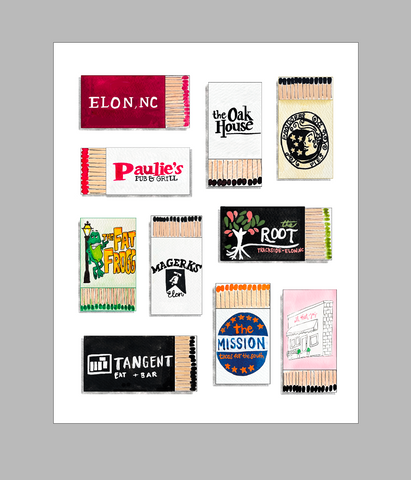 Elon Matchbook Art