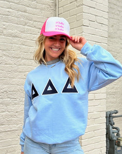 Stitched Letter Hoodie- Standard