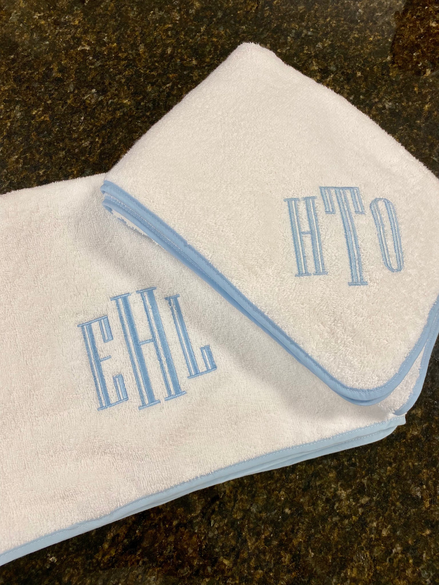 Monogrammed Bath Towel