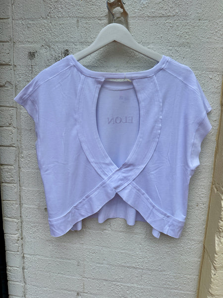 Elon Criss Cross Top
