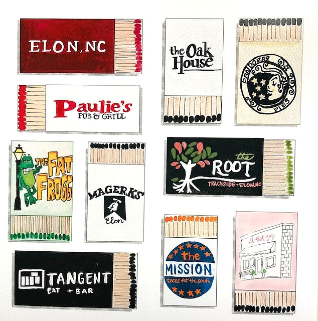 Elon Matchbook Art