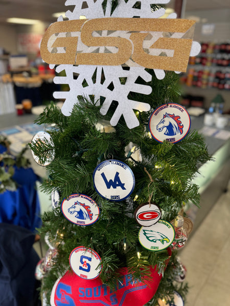 Local School Spirit Ornaments