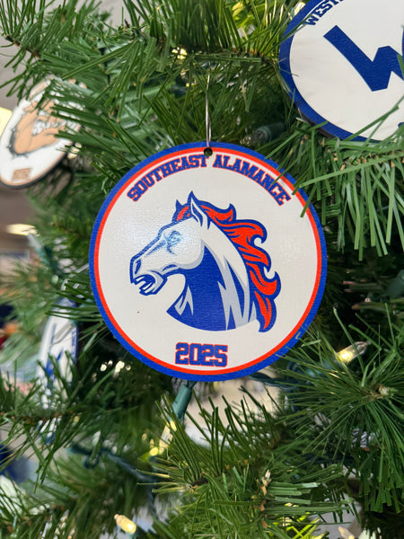 Local School Spirit Ornaments