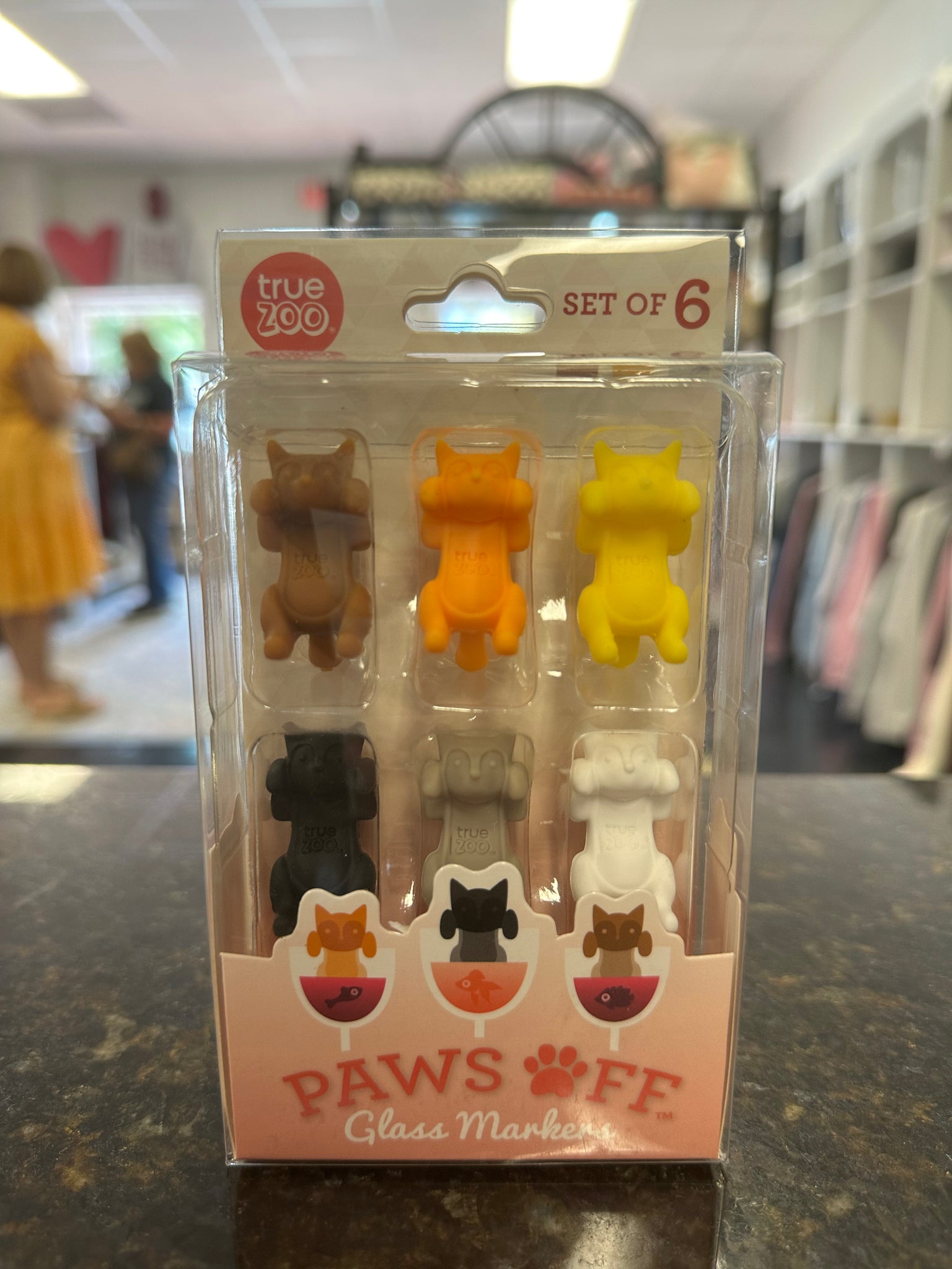 Paws Off Glass Markers