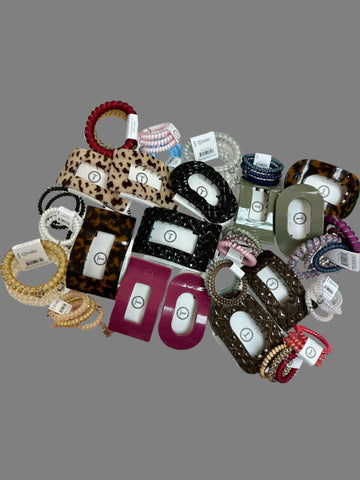 Teleties Flat Hair Clips - Neutral Colors