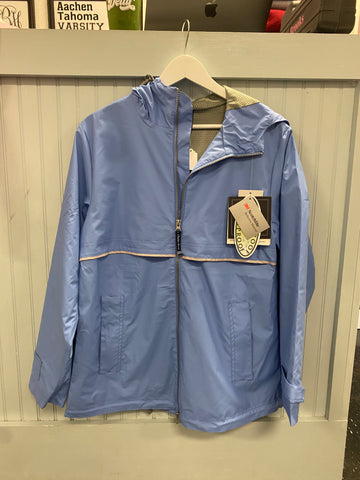 Charles River Blue Raincoat