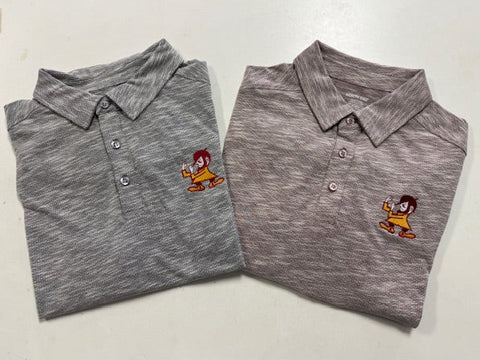 Elon College Heathered Polo