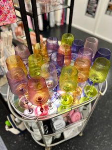 Colored Wine Glasses