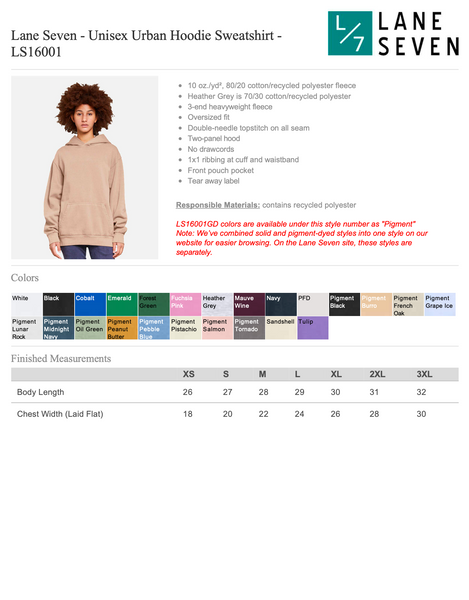 Group Orders- Lane Seven Hoodie