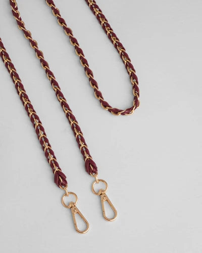 Gold Chain Strap by Pom Pom London
