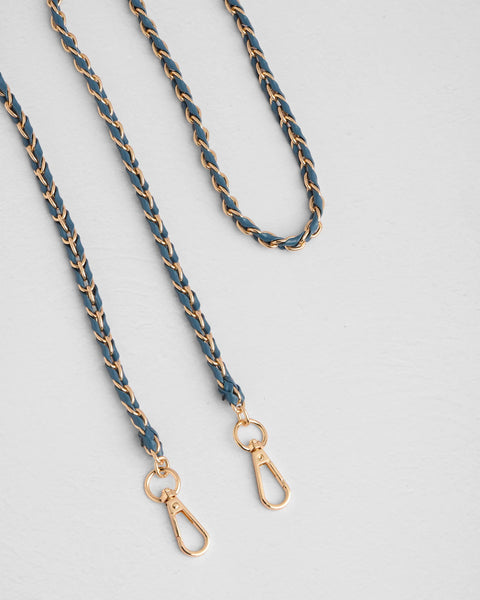Gold Chain Strap by Pom Pom London