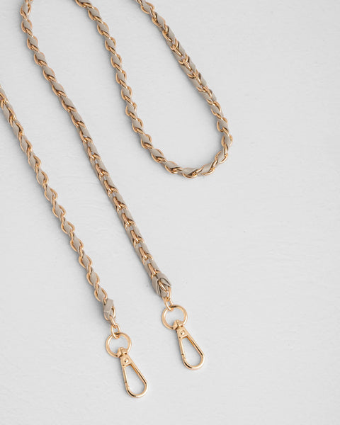 Gold Chain Strap by Pom Pom London