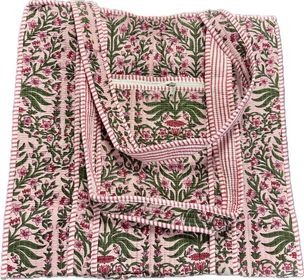 Quilted Tote Bag