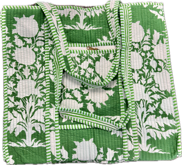 Quilted Tote Bag
