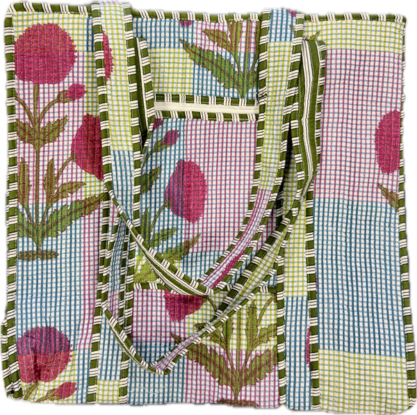 Quilted Tote Bag