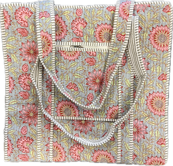 Quilted Tote Bag