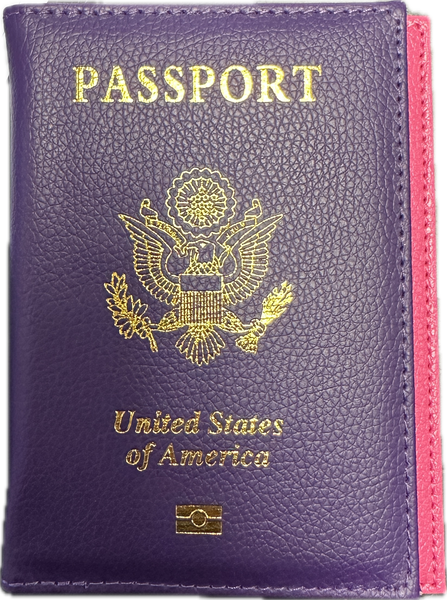 Colorful Passport Cover