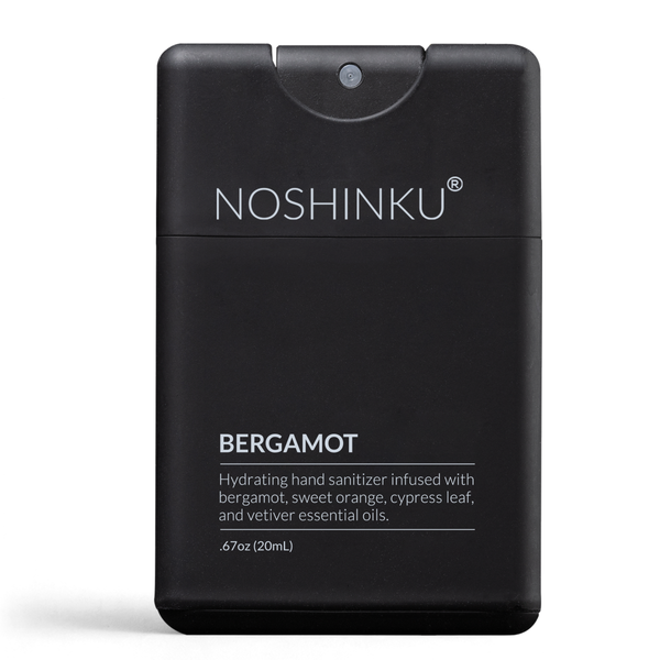 Noshinku Refillable Bergamot Ultra-Moisturizing Pocket Hand Sanitizer