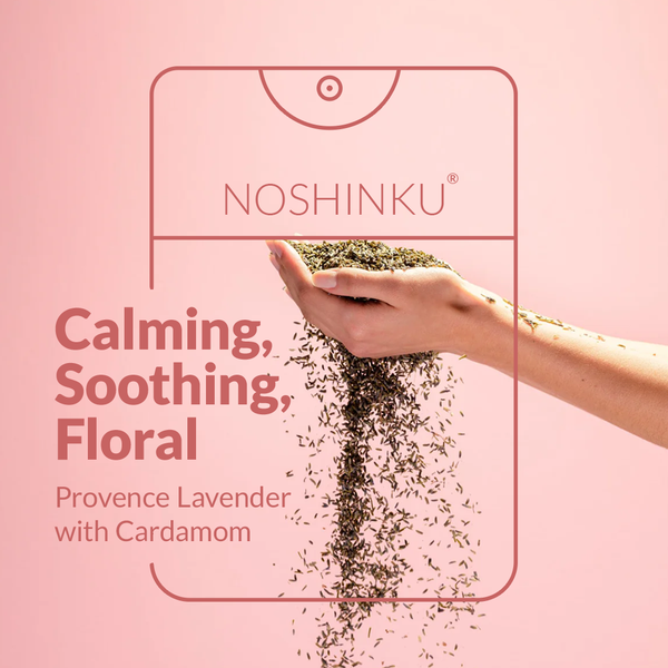 Noshinku Refillable Lavender Ultra-Moisturizing Pocket Hand Sanitizer