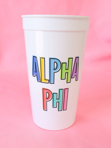 Bring On the Fun Sorority Stadium Cup