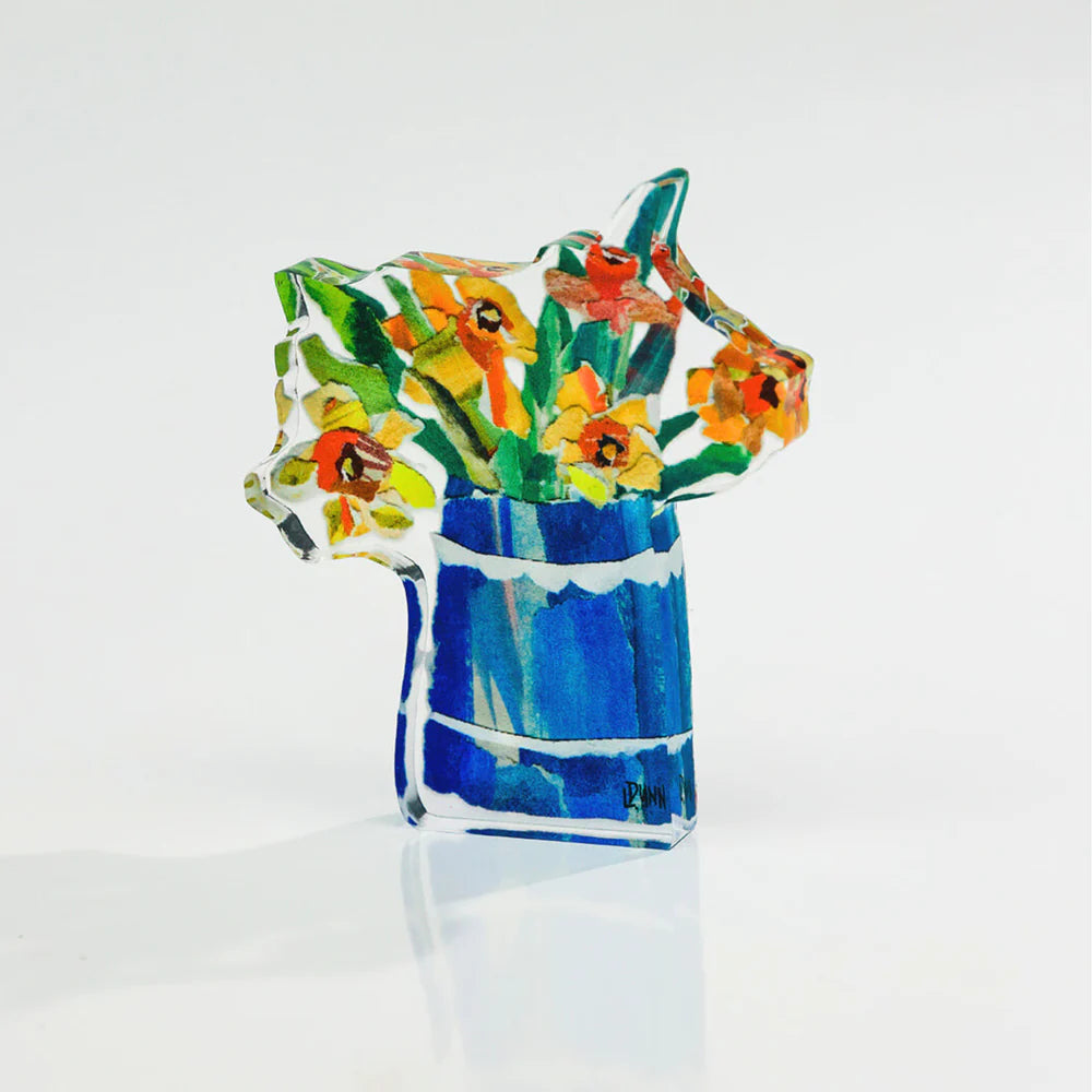 LD Acrylic Daffodil Block