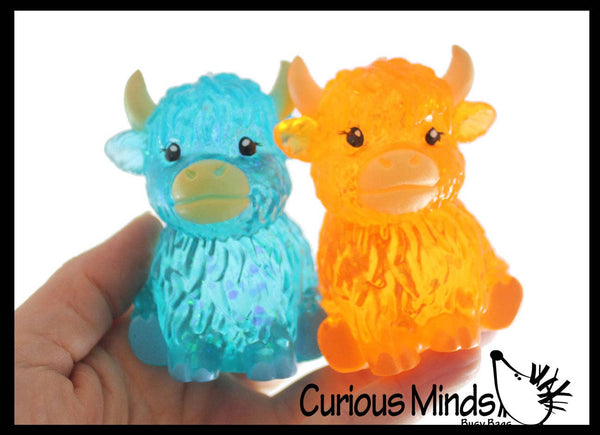 Highland Cow Squishy Stress Toy