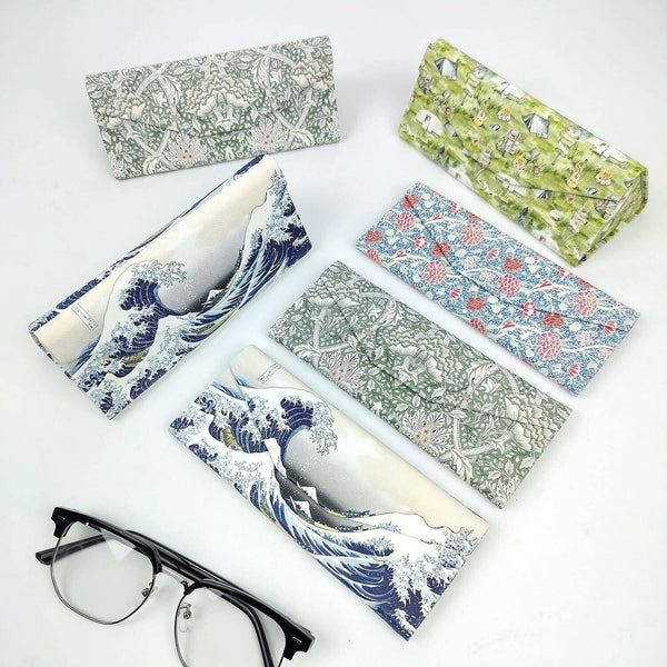 Four Fruits by William Morris Glasses Case - Vegan Hard Case