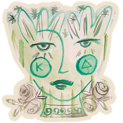 Sorority & Greek FANCY SISTER Decal