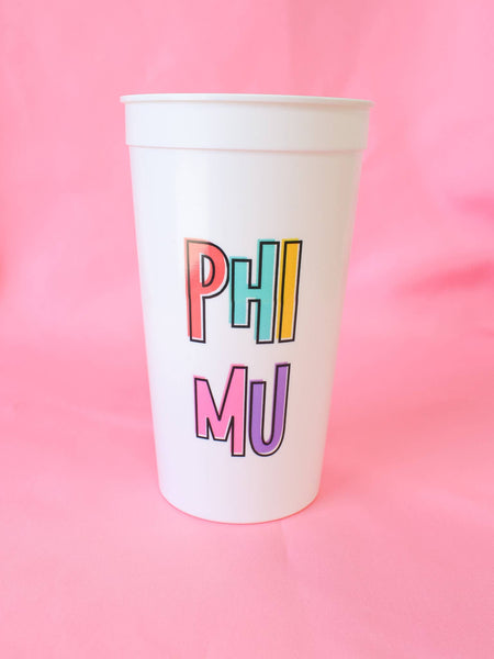 Bring On the Fun Sorority Stadium Cup