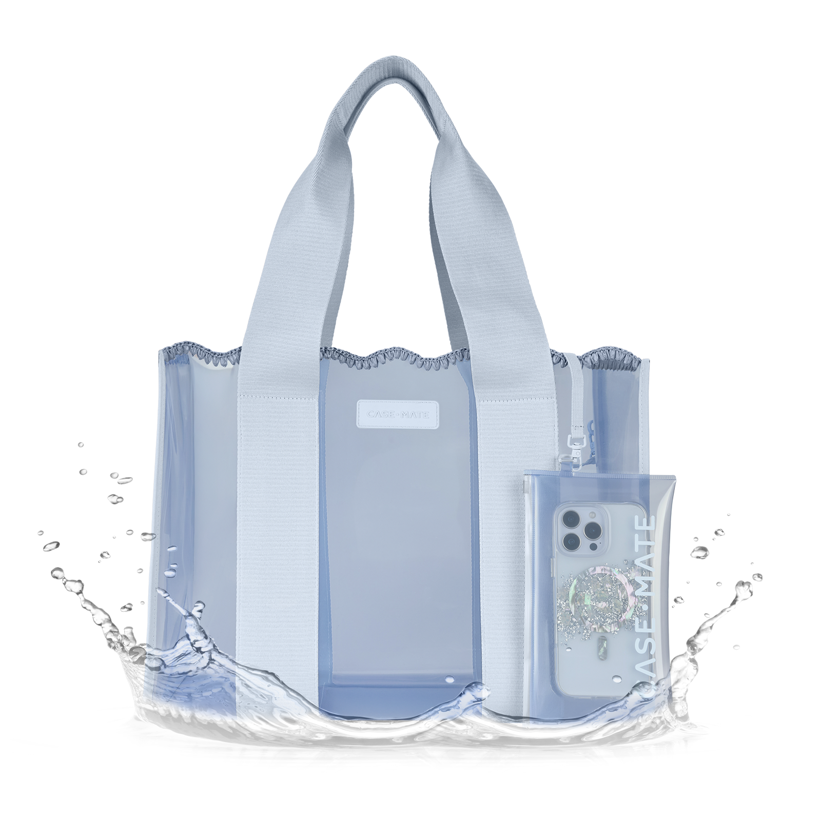 Case-Mate Carolina Blue Crochet Wave Jelly Tote Bag – Jump and Shout